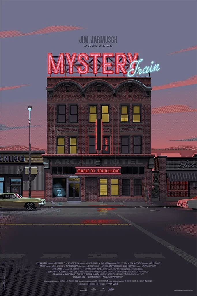 Mystery Train Poster - Laurent Durieux