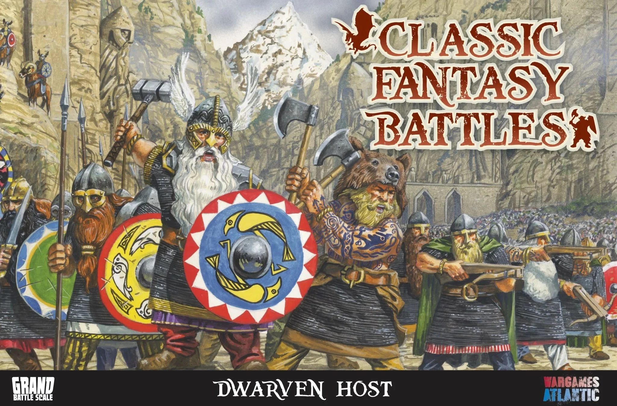 Wargames Atlantic: Dwarven Host – 10mm Classic Fantasy Battles