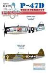 ECL72107 1:72 Eagle Editions P-47D Thunderbolt Bubbletop #72107