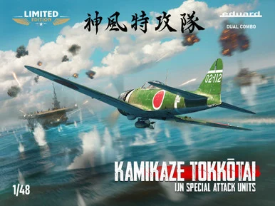 1/48 Kamikaze Tokkotai Mitsubishi A6M5 Zero Model 52 and Zero A6M2-KDUAL COMBO