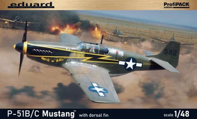 1/48 North-American P-51B/C Mustang with dorsal fin ProfiPACK