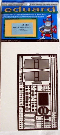 EDU32087 1:35 Eduard PE - AH-1W Super Cobra Exterior Set (ACA kit) #32087