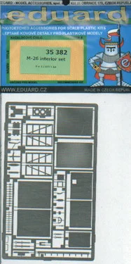 EDU35382 1:35 Eduard PE M-26 Pershing Interior (TAM kit) #35382
