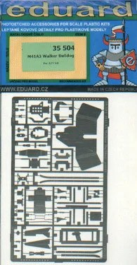 EDU35504 1:35 Eduard PE M41A3 Walker Bulldog (AFV kit) #35504