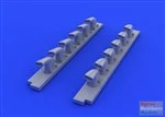 EDU632020 1:32 Eduard Brassin Bf 109G-6 Exhaust Stacks (REV kit)
