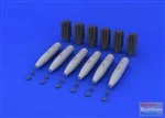 EDU648128 1:48 Eduard Brassin Mk.82 with Airbrake Early Bomb Set