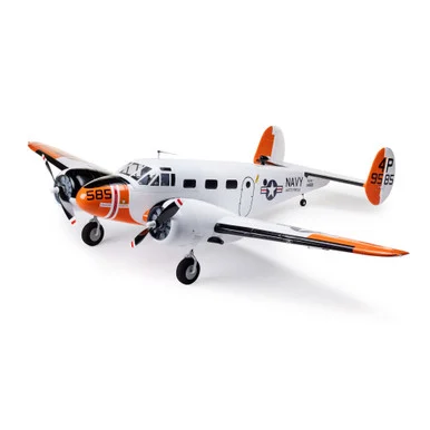 E-flite EFL-3726 Beechcraft D18/RC-45J 1.5m BNF Basic with AS3X+ and SAFE Select