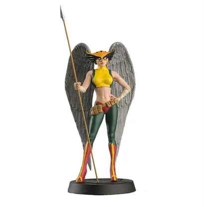 DC Superhero Collection Justice League Hawkgirl 1:21 Scale Model Figurine - Eaglemoss