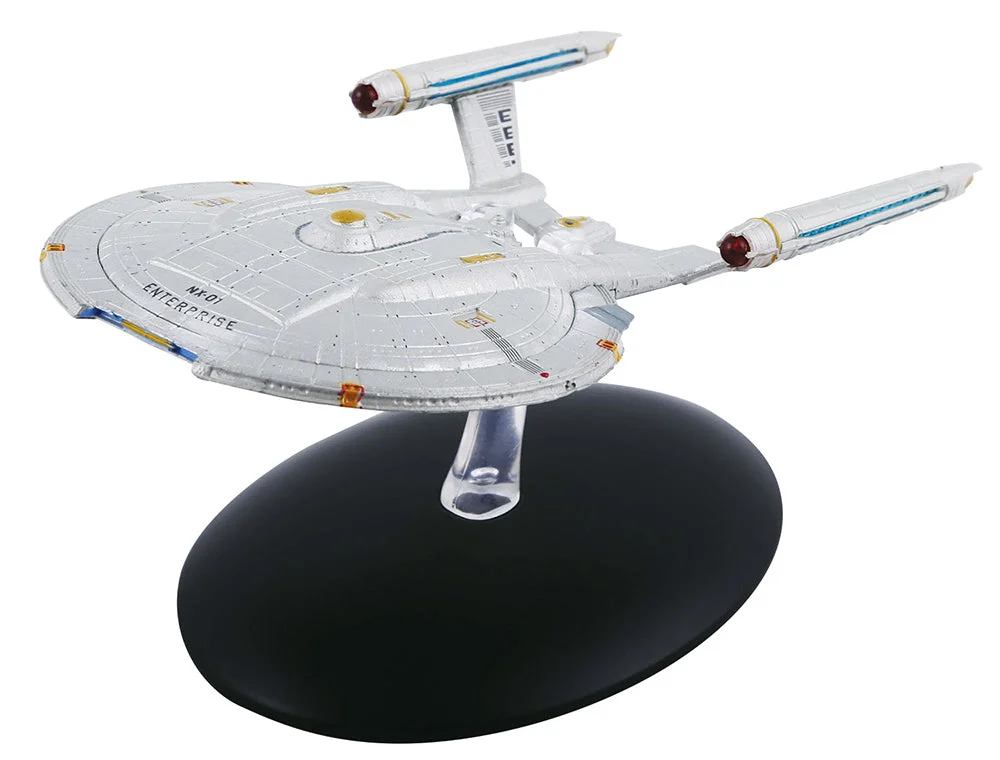 Star Trek Starships Collection Issue 04 Enterprise NX-01 Diecast Model By Eaglemoss