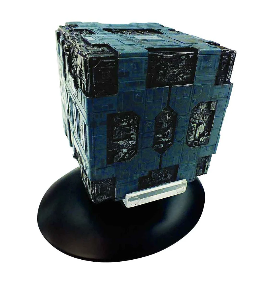 Star Trek Official Starship Collection Issue 58 Borg Tactical Cube Model - Eaglemoss