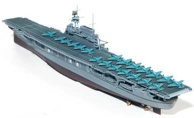 Academy Models 14224 USS Enterprise CV-6 Aircraft Carrier 1/700 Scale Model Kit