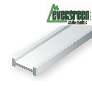 Evergreen Scale Models 271 I-Beam .060 (4 Pieces)