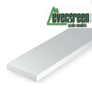 Evergreen Scale Models 112 Strip .015 x .040 (10 Pieces)