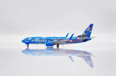 Alaska Airlines Boeing 737-800 "Pixar Pier" N537AS EW4738009 Scale 1:400