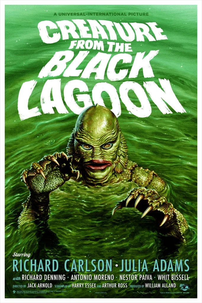 Creature From The Black Lagoon Poster - Jason Edmiston