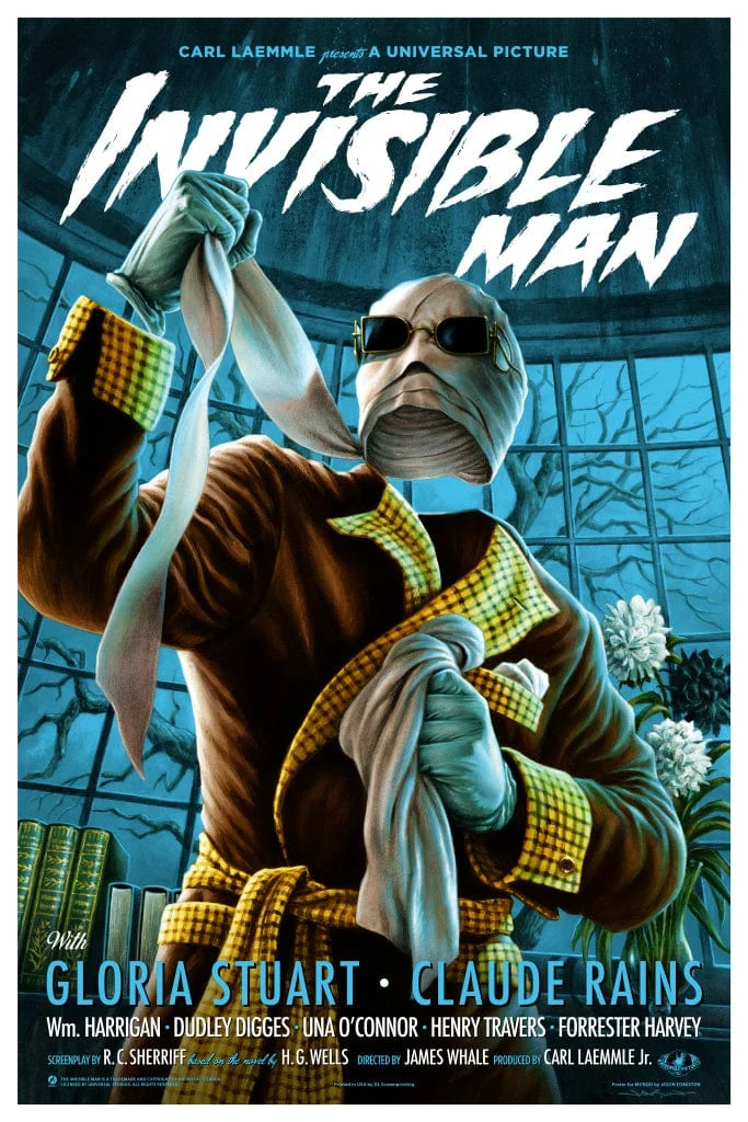 The Invisible Man Poster - Jason Edmiston