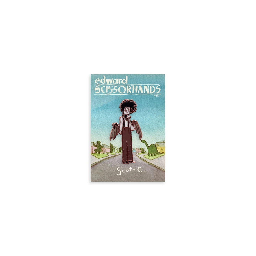 Edward Scissorhands Enamel Pin - Scott C.