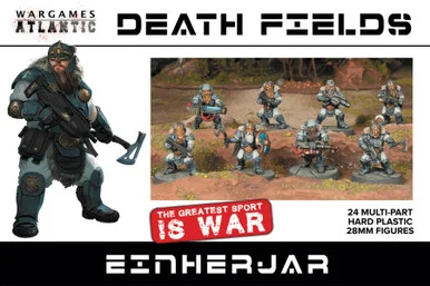 Wargames Atlantic WAADF003 Death Fields: Einherjar - Wargames Atlantic Figures