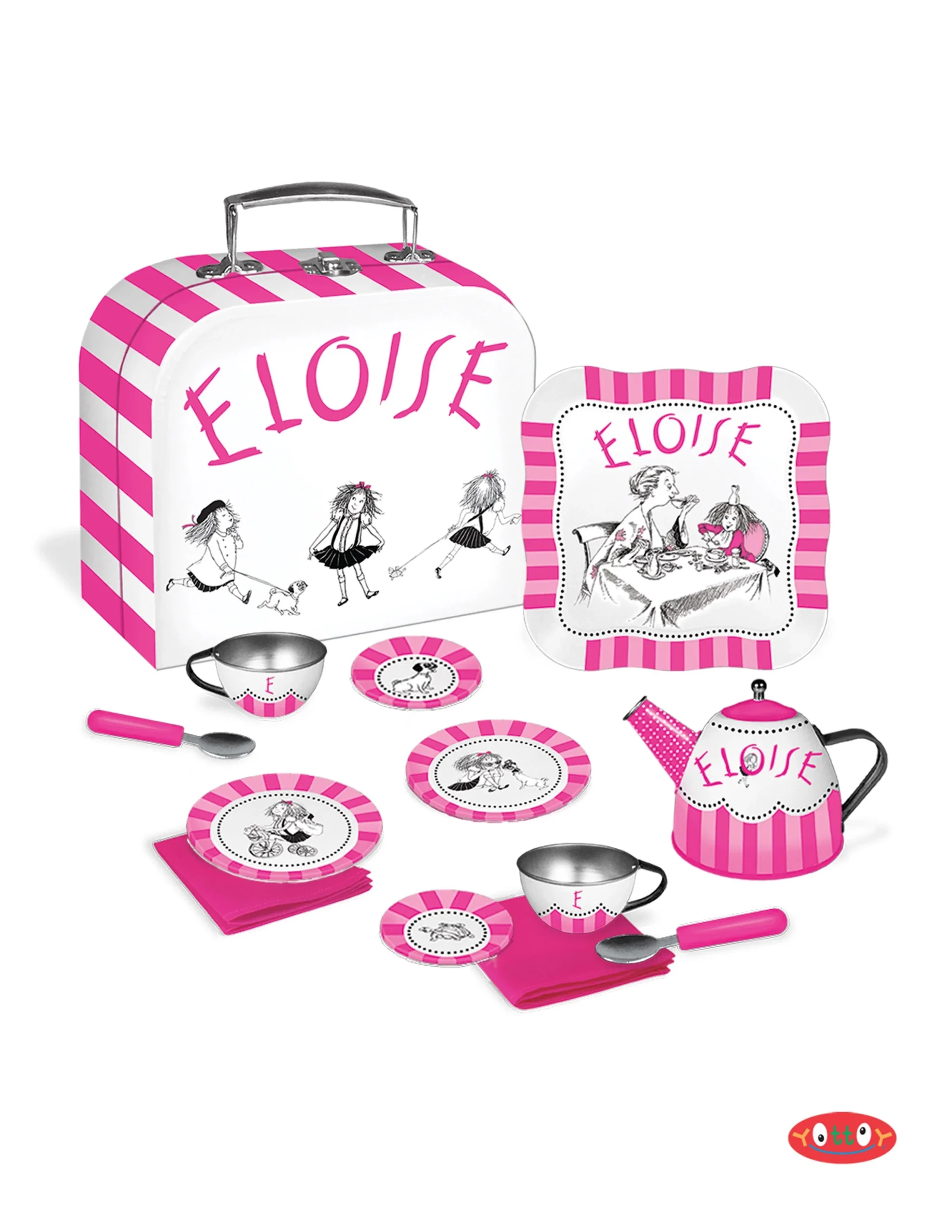 Eloise Tin Tea Set - Yottoy