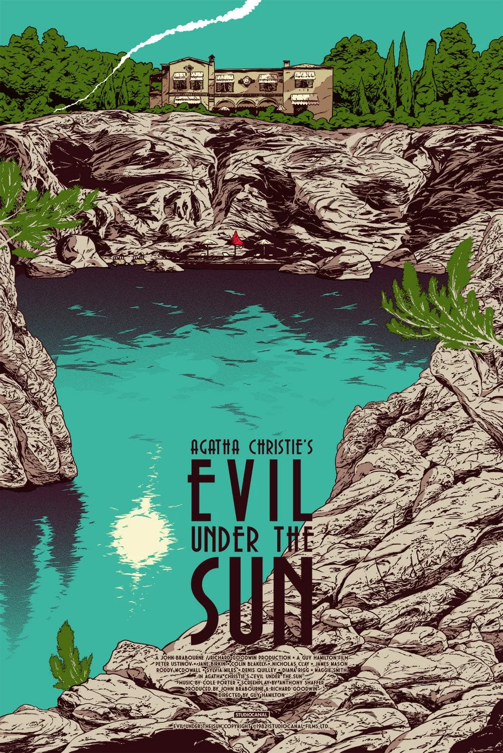 Black Dragon Press x Mondo #03: Evil Under the Sun - Johnny Dombrowski