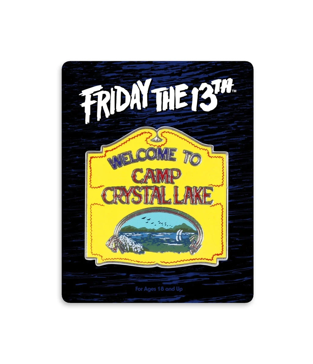 Camp Crystal Lake Enamel Pin - Mondo
