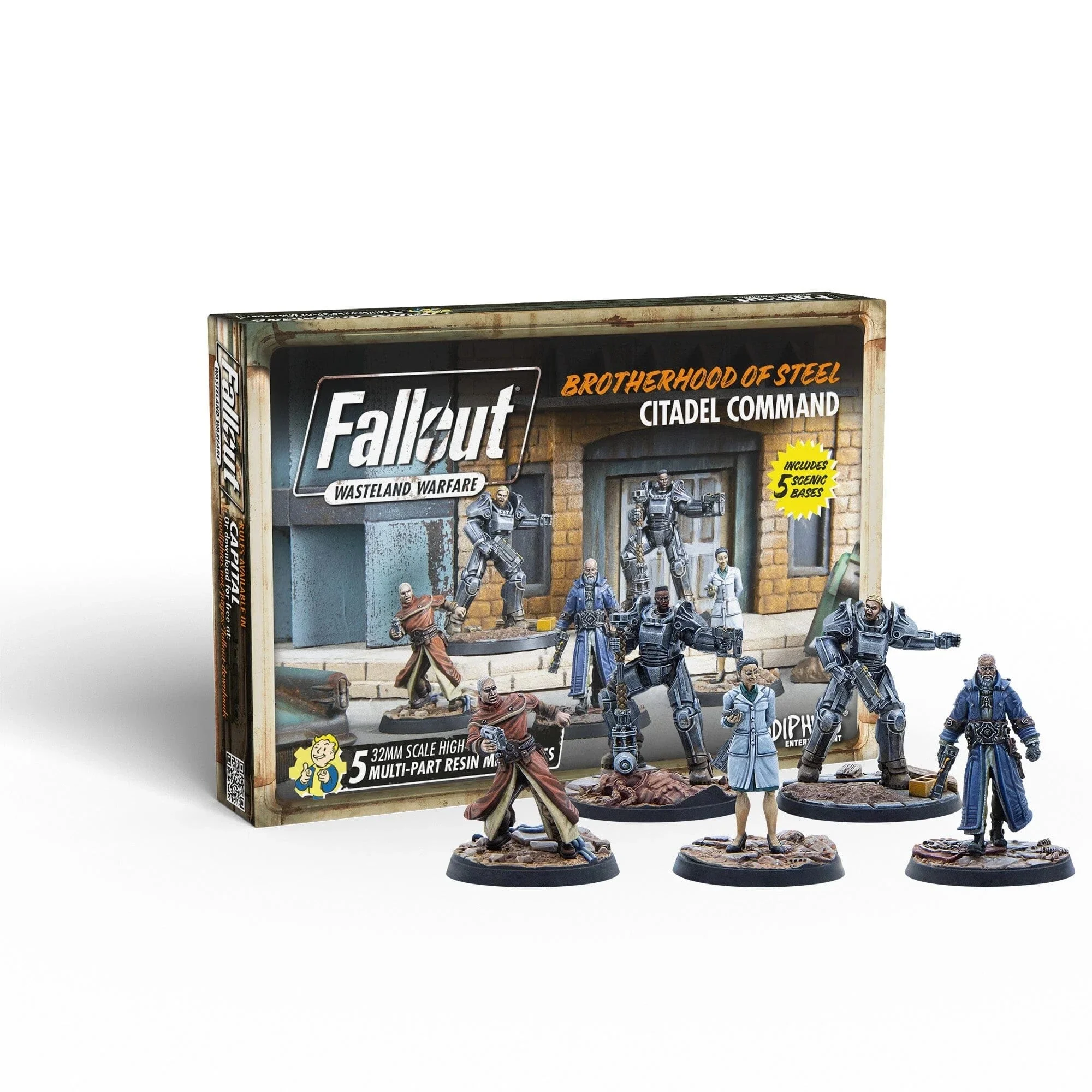 Fallout: Wasteland Warfare – Brotherhood of Steel: Citadel Command - Modiphius