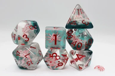 Foam Brain Games 2426 Baby Spider RPG Dice Set - FoamBrain
