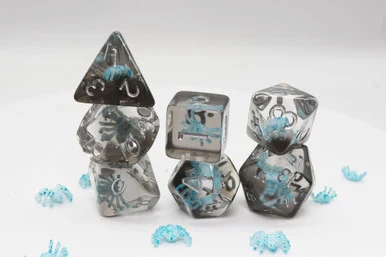 Foam Brain Games 2427 Water Spider RPG Dice Set - FoamBrain