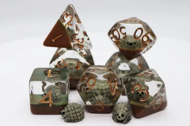 Foam Brain Games 2463 Hedgehog RPG Dice - FoamBrain