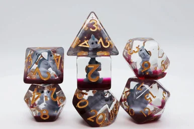 Foam Brain Games 2466 Gray T-Rex Dice Set