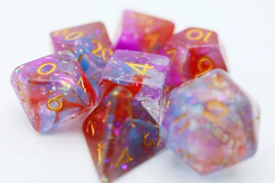 Foam Brain Games 2498 Dawning RPG Dice Set - FoamBrain