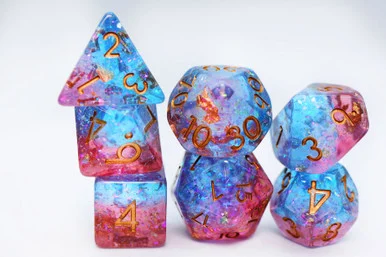 Foam Brain Games 2502 Mermaid Blood Dice Set - FoamBrain