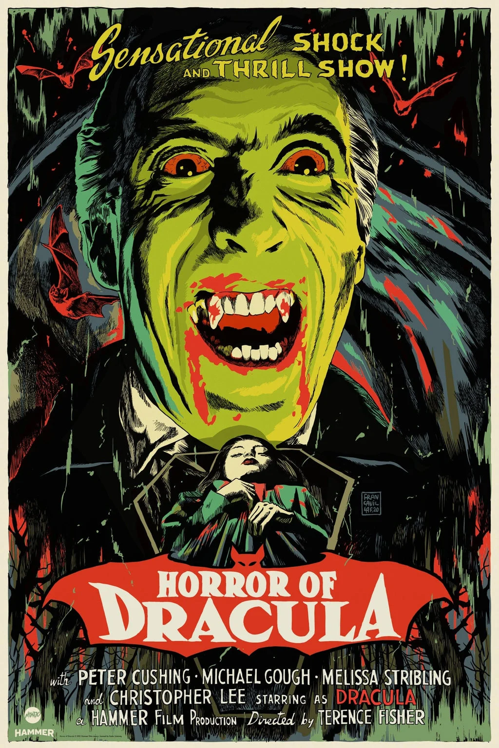 Horror of Dracula Poster - Francesco Francavilla