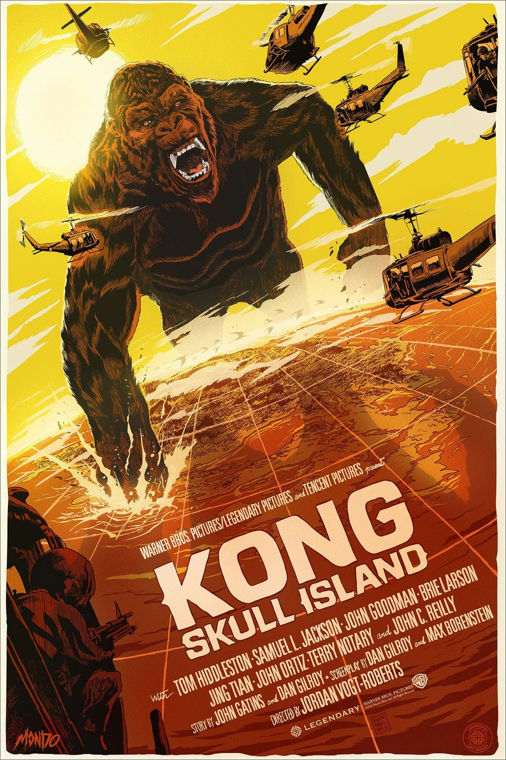 Kong: Skull Island (Variant) - Francesco Francavilla