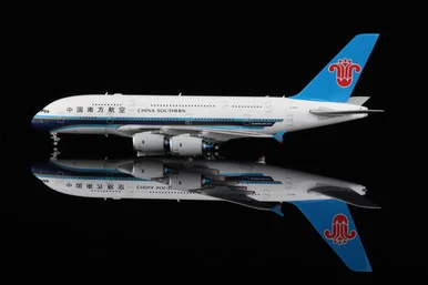 China Southern Airlines A380 With SkyTeam Logo B-6140 A581505 Scale 1:400
