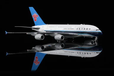 China Southern Airlines A380 With SkyTeam Logo B-6136 A581501 Scale 1:400