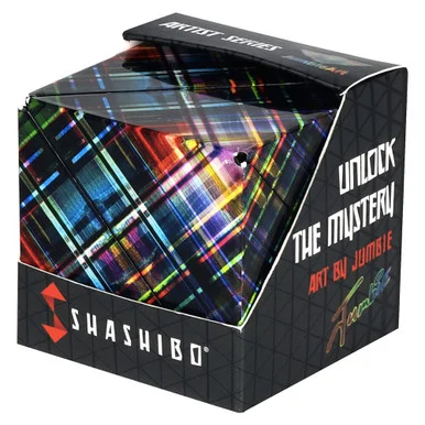 Fun in Motion Toys SHA30DP Shashibo: Disco Plaid