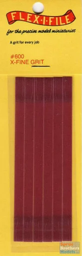 FLX0600 Flex-I-File X-Fine Grit (#600) Refills #600
