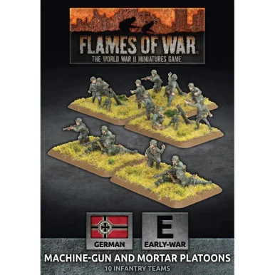 15mm German HMG and Mortar Platoons - GBX203