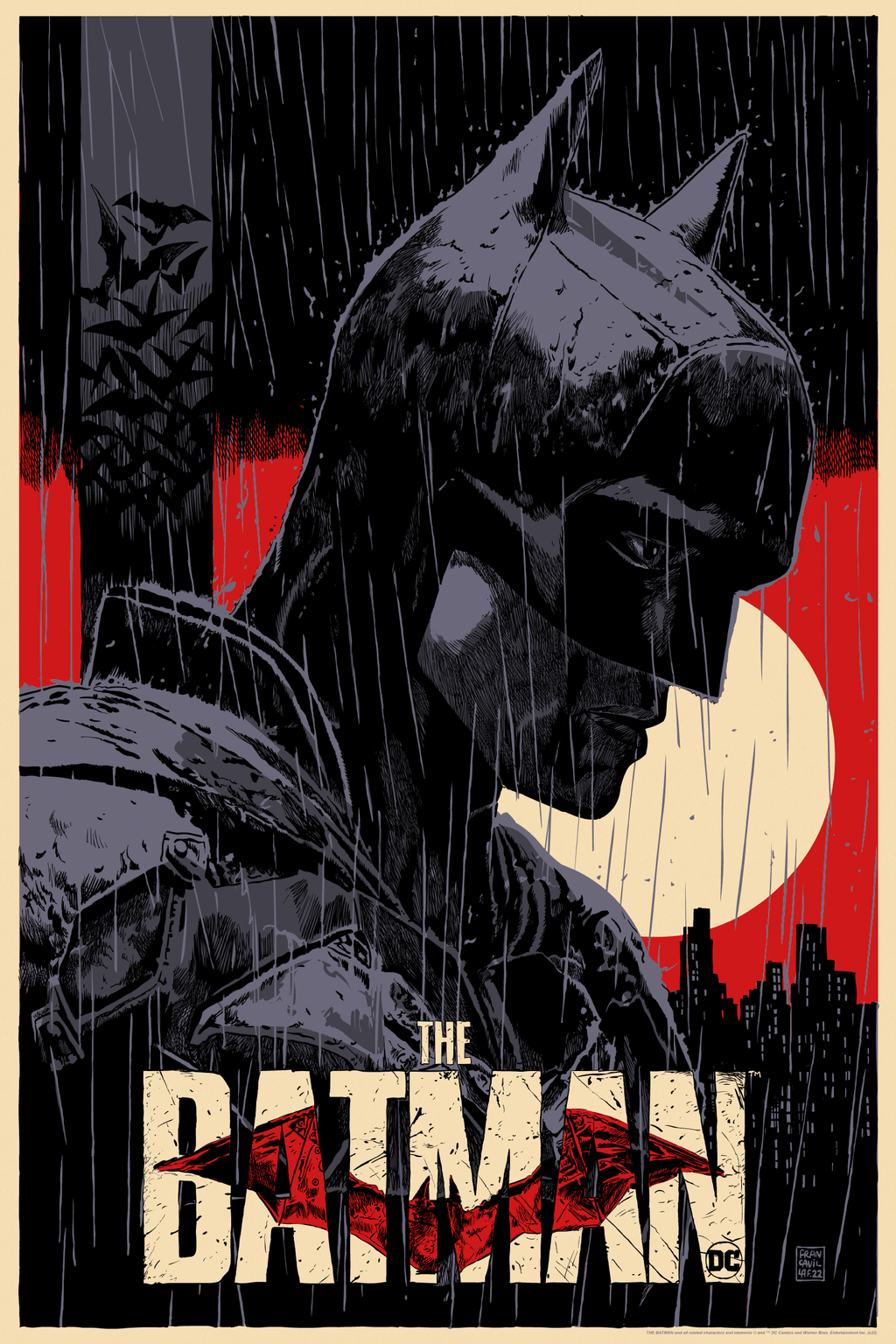 The Batman Variant Poster - Francesco Francavilla