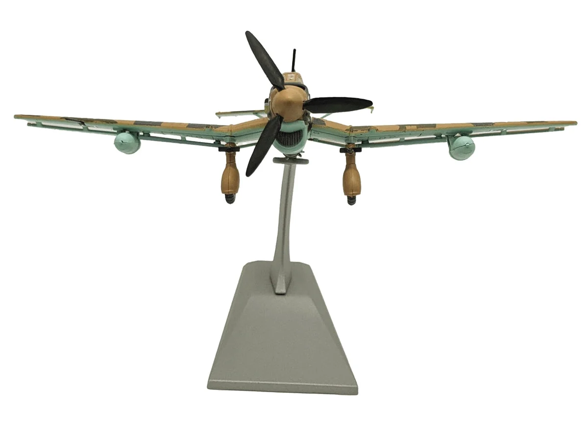 Junkers Ju 87R Trop Stuka Bomber Aircraft "Immelmann 6./StG 2 Libya" (1941) German Luftwaffe 1/72 Diecast Model Airplane - Unbranded