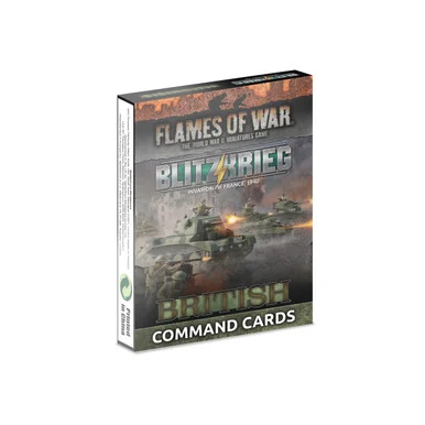 [PREORDER] Blitzkrieg British Command Cards - FW281BC