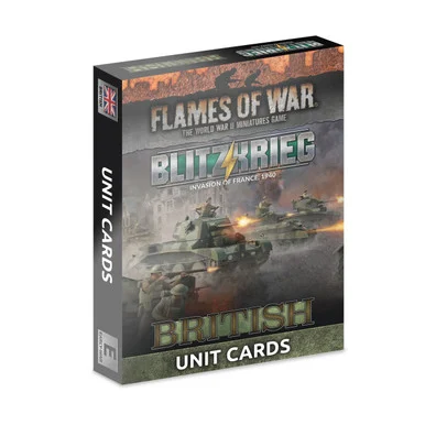 Blitzkrieg British Unit Cards - FW281BU