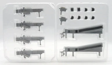 Passenger Boarding Bridge Set *New Product, Diecast FWDP-PS-4070 Scale 1:400