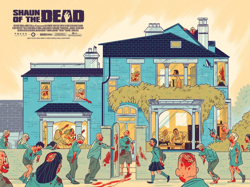 Shaun of The Dead Poster - Logan Faerber