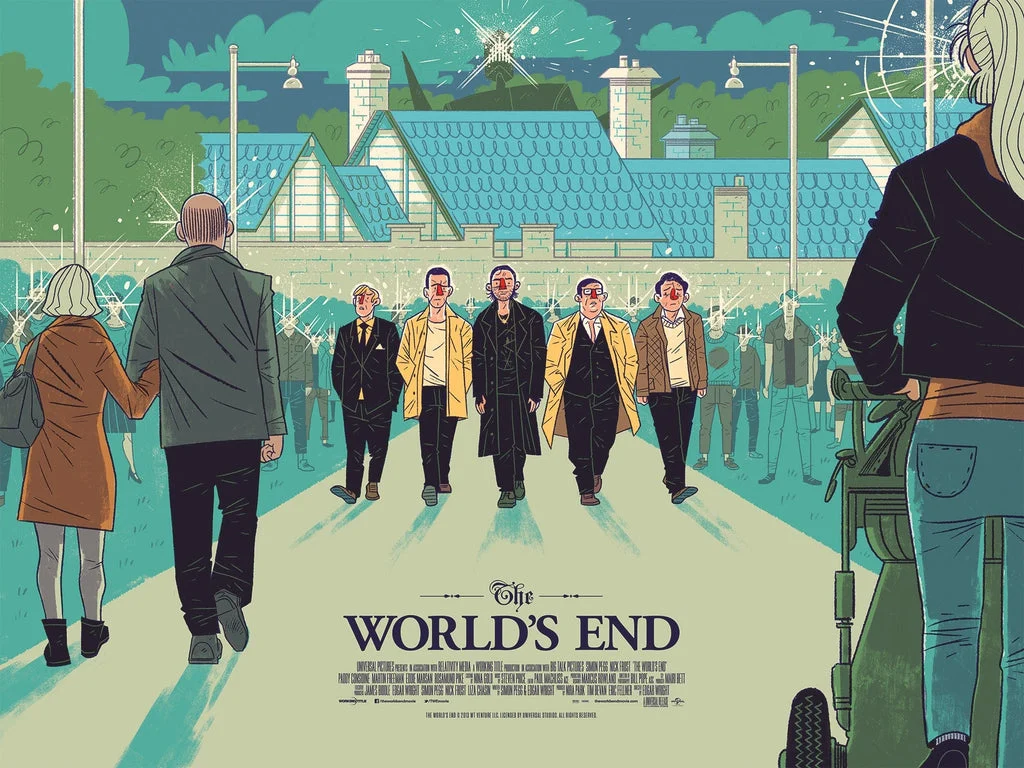 The World's End Poster - Logan Faerber