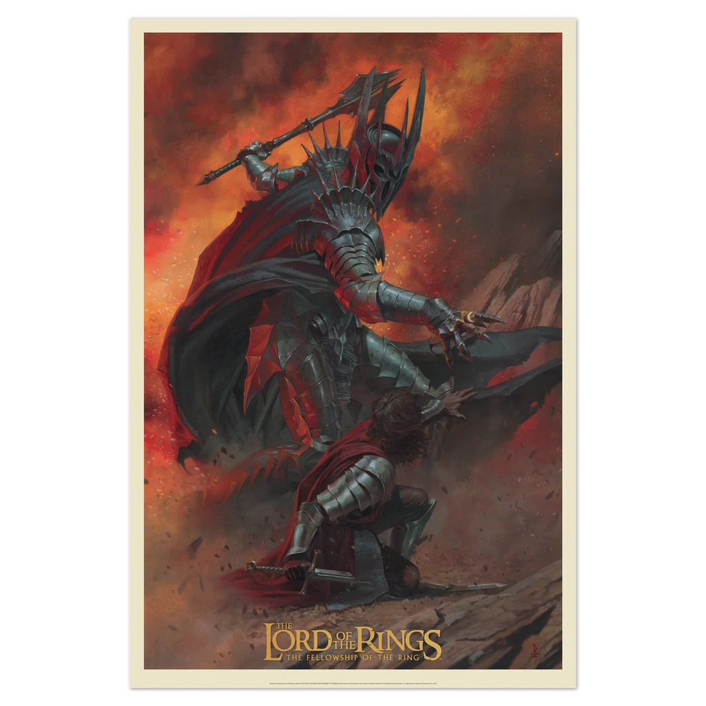 The Lord of the Rings: The Fellowship of the Ring (Timed Edition) Poster - Riccardo Federici