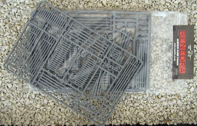 SCENERY: 28mm Mixed Fences - Renedra - REN