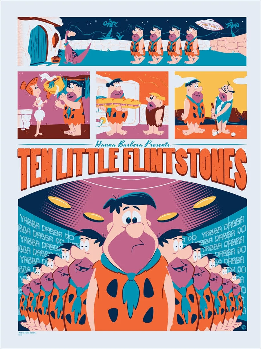 Ten Little Flintstones - Dave Perillo