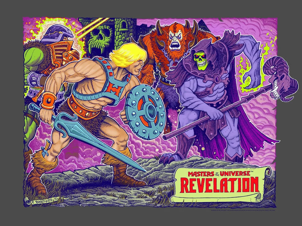 Masters of the Universe: Revelation Variant Poster - Florian Bertmer
